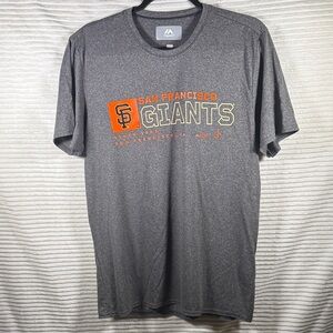 Majestic Gray San Francisco Giants Short Sleeve Tee